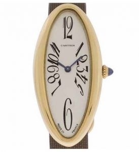 Cartier Allongee elongated oval watch shape