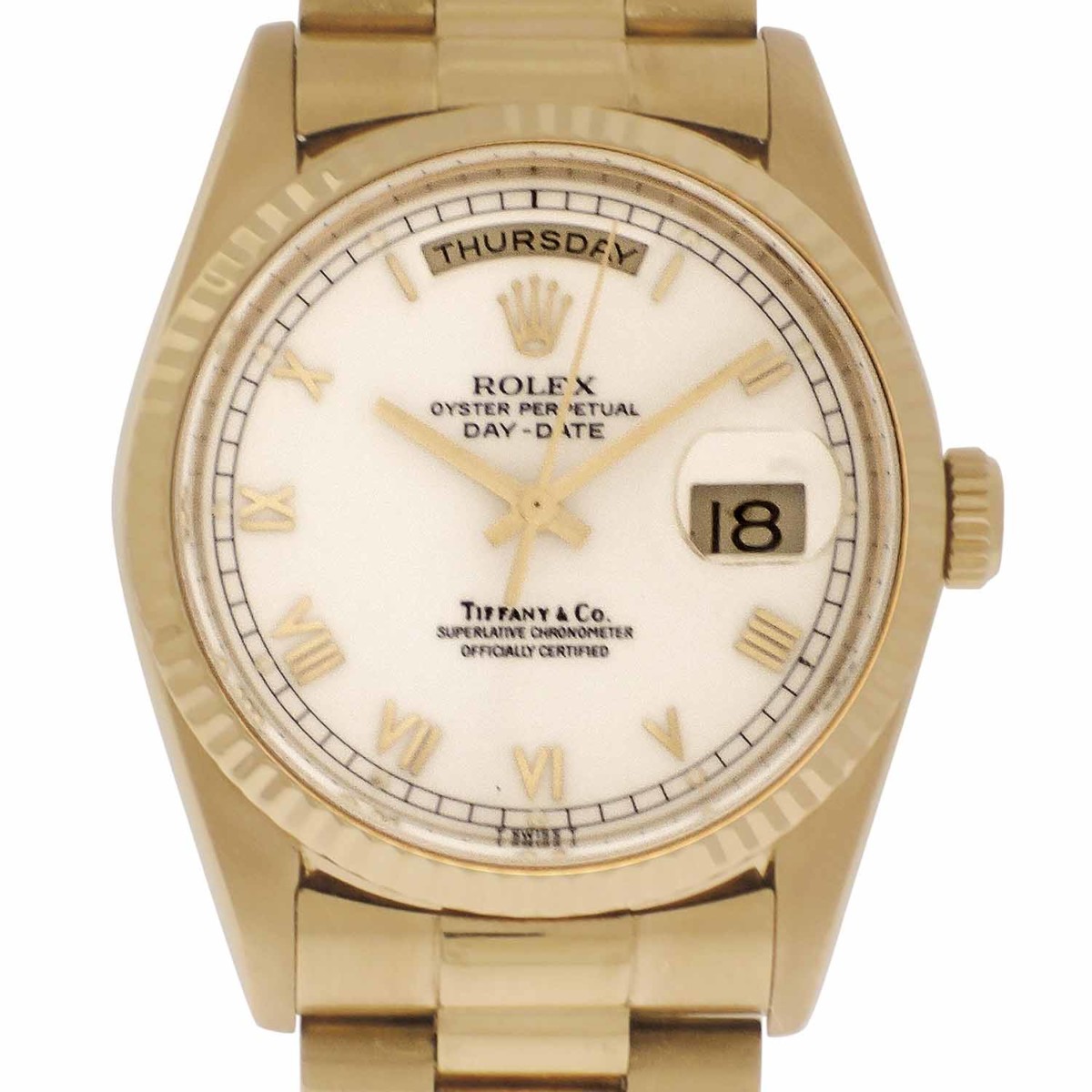 Rolex DayDate President 18K Yellow Gold Palisade Jewelers