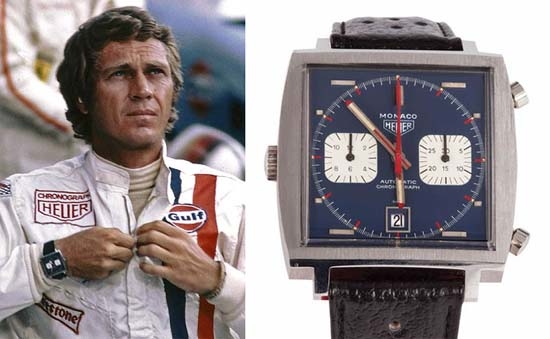 Steve McQueen watch worn in the film Le Mans