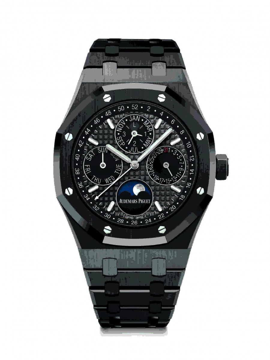 Audemars Piguet Perpetual Calendar in Black Ceramic