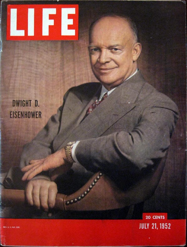 Time cover General Dwight Eisenhower