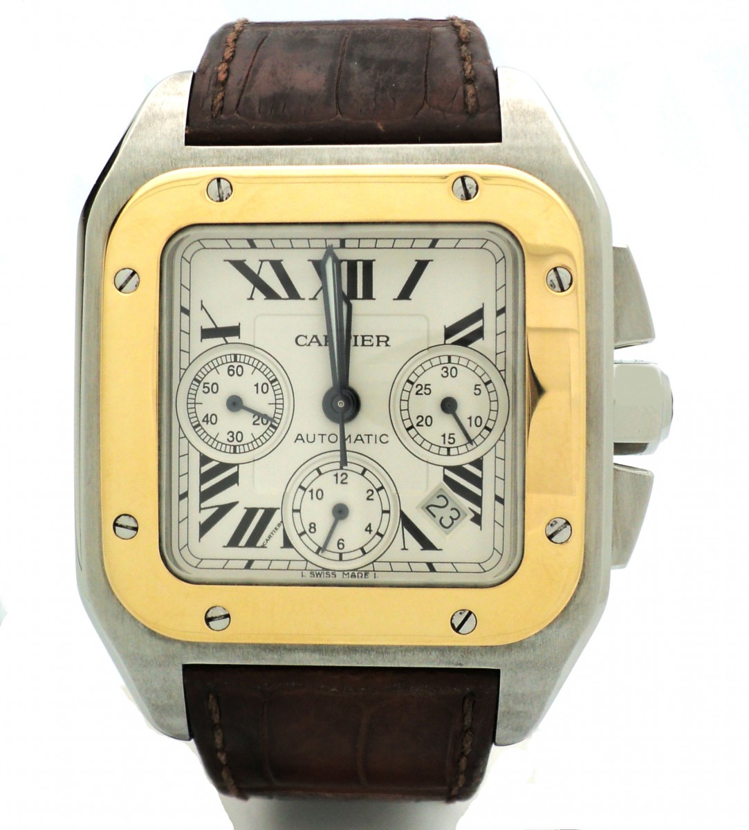 Cartier Santos 100 chronograph