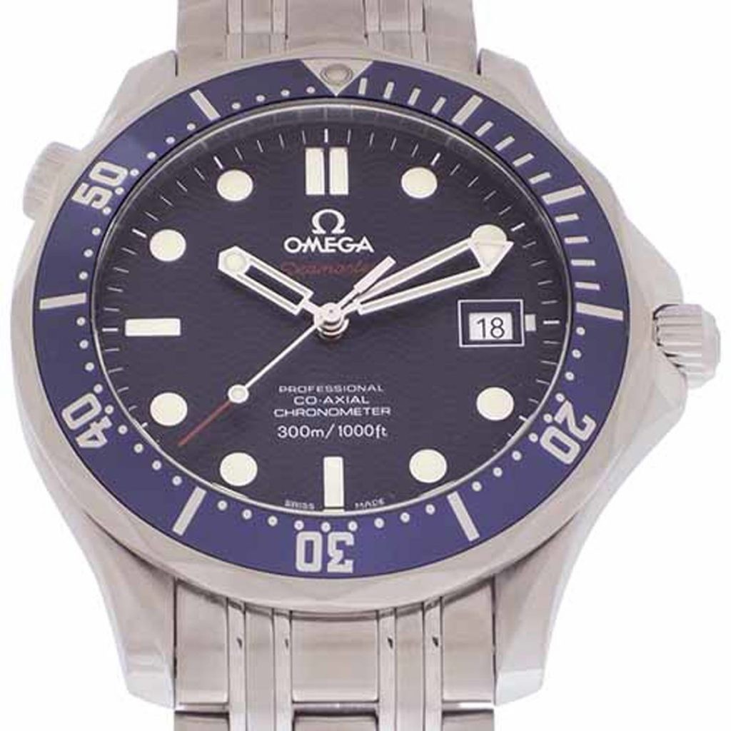 Omega Seamaster ISO 6425 certified dive watch