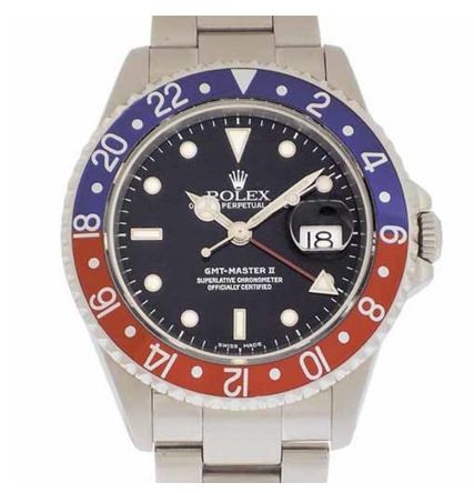 Pepsi GMT Rolex watch ref 16710