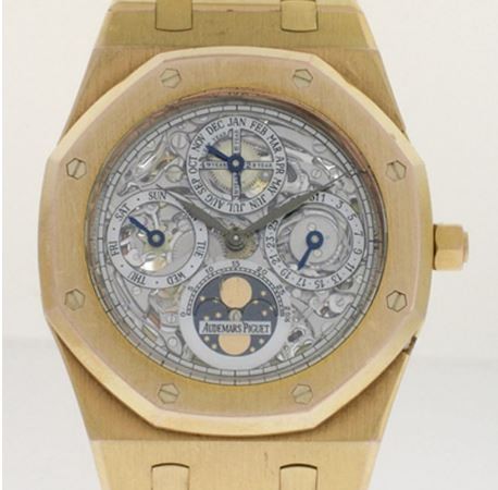 Audemars Piguet Royal Oak Perpetual calendar skeleton watch