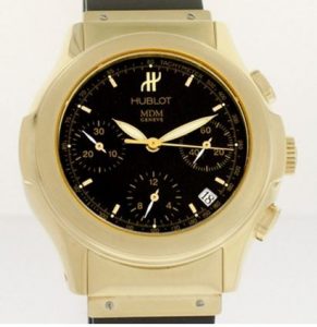 18k Hublot Chronograph watch ref 1810