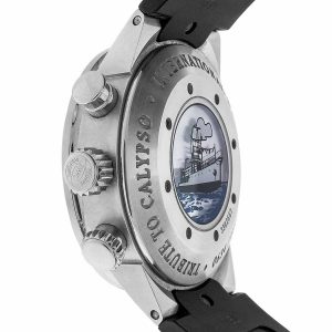 Caseback view of IWC Aquatimer Calypso